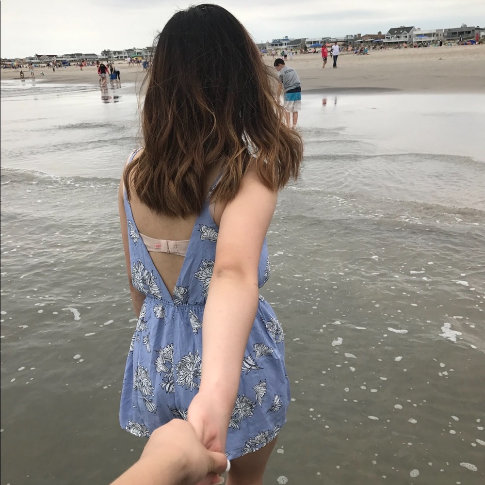 Blue/Purple Romper